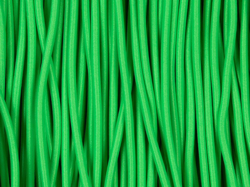 Круглая резинка Chapu L, зеленый неон, 120 см