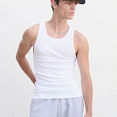 Майка унисекс Pablo, белая