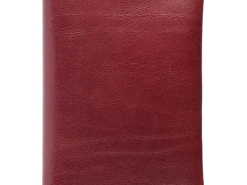 Обложка для паспорта Apache, ver.2, темно-красная