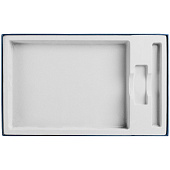 Коробка In Form с ложементом под ежедневник, флешку, ручку, ver. 2, синяя