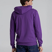 Толстовка на молнии с капюшоном Unit Siverga, фиолетовая