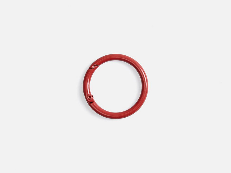 Карабин-кольцо Claus, L, красный