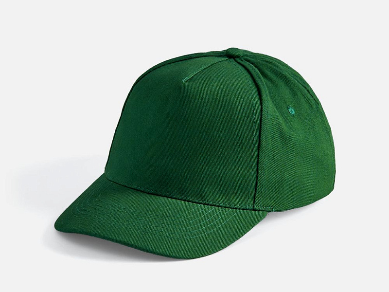 Бейсболка Long Beach, темно-зеленая