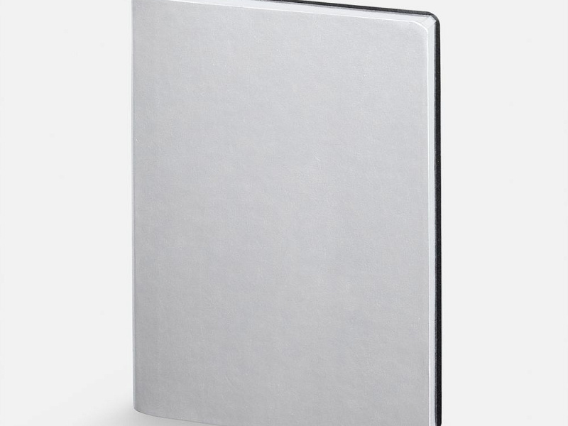 Ежедневник Nebraska Flex, недатированный, ver. 2, серебристый