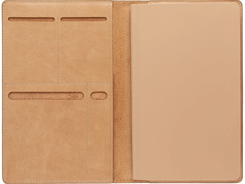 Еженедельник-портфолио Remini, недатированный, бежевый