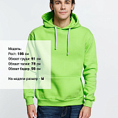 Толстовка с капюшоном Kirenga Heavy, зеленое яблоко