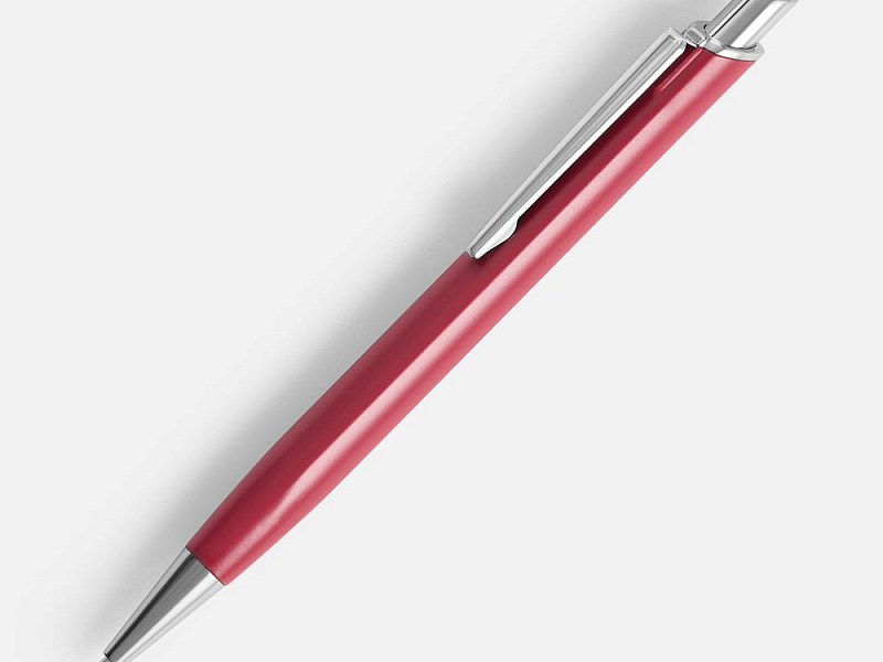 Ручка шариковая Konvent, матовая, красная