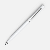 Ручка шариковая Euro Chrome, белая