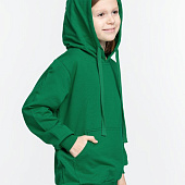 Худи детское Kirenga Kids 2.0, зеленое