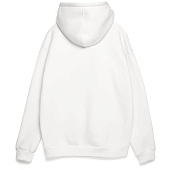 Толстовка унисекс оверсайз Zippy, белая