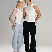 Майка унисекс Neofit, молочно-белая