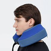 Дорожная подушка Piligrim, синяя