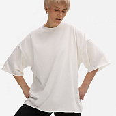 Футболка унисекс оверсайз T1, молочно-белая