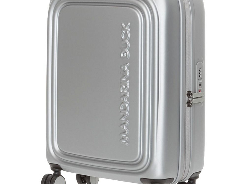 Чемодан Logoduck S, серебристый