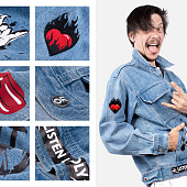 Куртка джинсовая O2, голубая