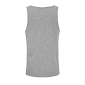 Майка унисекс Crusader TT, серый меланж