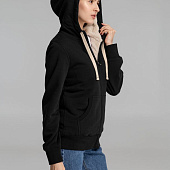 Толстовка унисекс на молнии Sherpa 280, черная