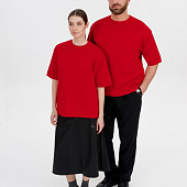 Джемпер с коротким рукавом Siluetti Volumica, красный