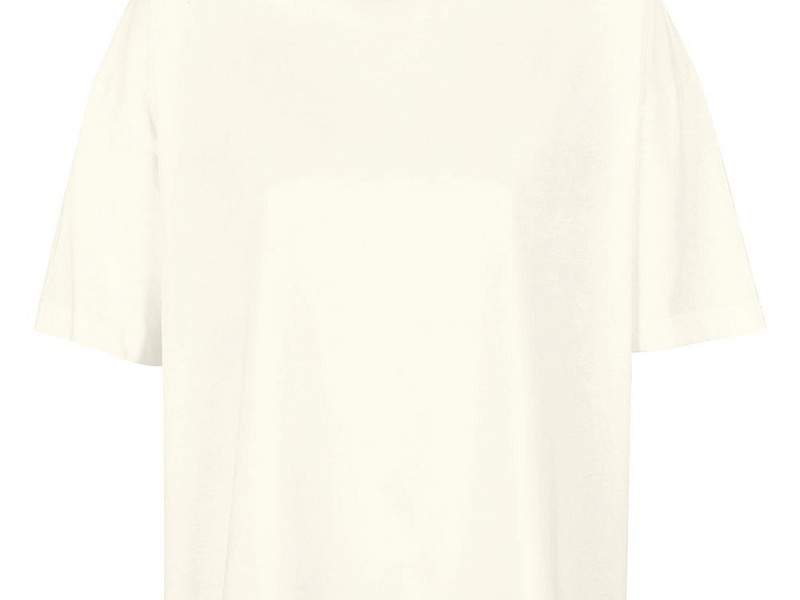 Футболка оверсайз женская Boxy Women, молочно-белая