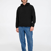 Худи оверсайз унисекс Tolla, черное