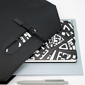 Сумка-папка Romance, черная