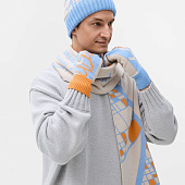 Варежки на заказ Mani, полушерсть