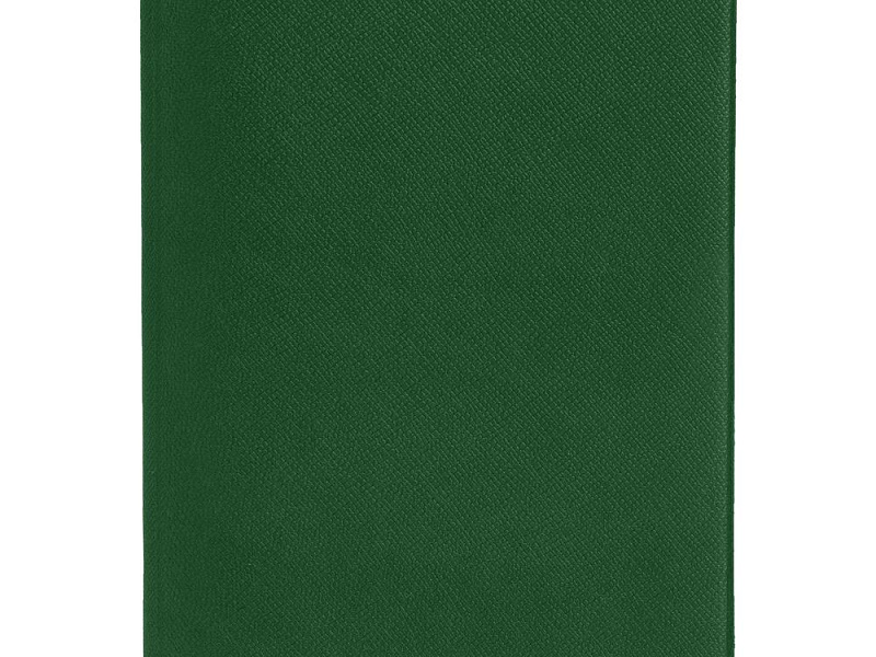 Обложка для паспорта Devon, темно-зеленый