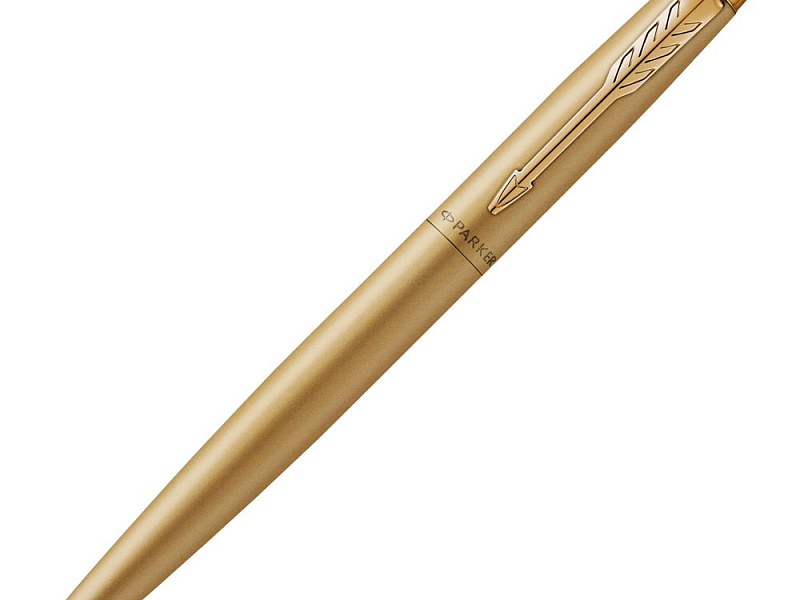 Ручка шариковая Parker Jotter XL Monochrome Gold, золотистая