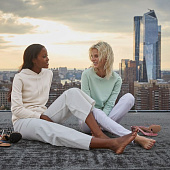 Свитшот женский BNC Inspire (Organic), серый меланж