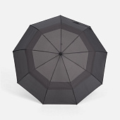 Складной зонт Dome Double с двойным куполом, серый