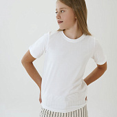 Футболка детская T-Bolka Kids, белая (белоснежная)