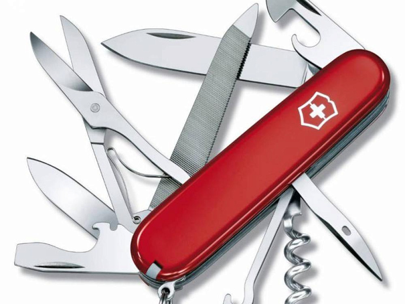 Офицерский нож Mountaineer 91, красный