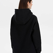 Худи оверсайз унисекс Snuggie, черное