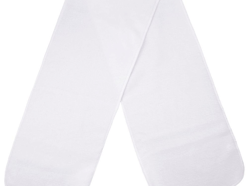 Шарф Fleecy, белый