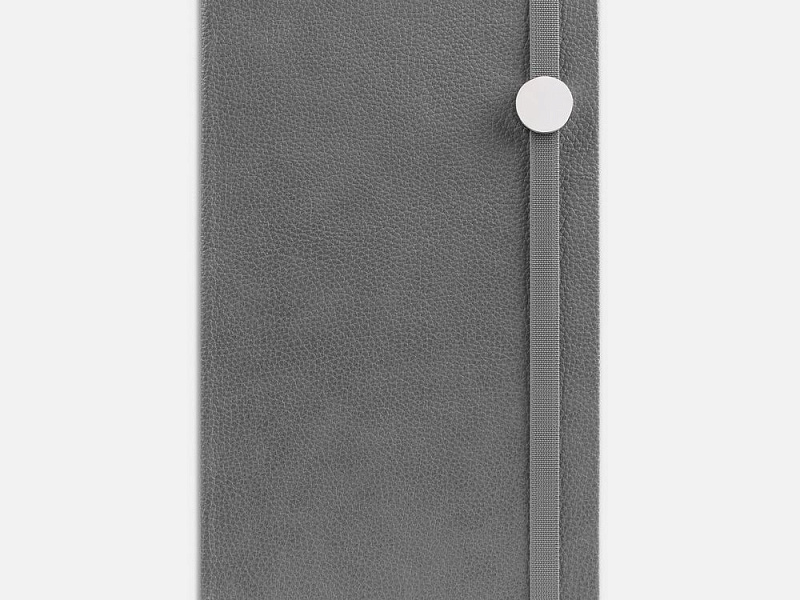 Ежедневник Nova Round, недатированный, серый