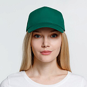 Бейсболка Promo, темно-зеленая