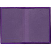 Обложка для паспорта Shall, фиолетовая