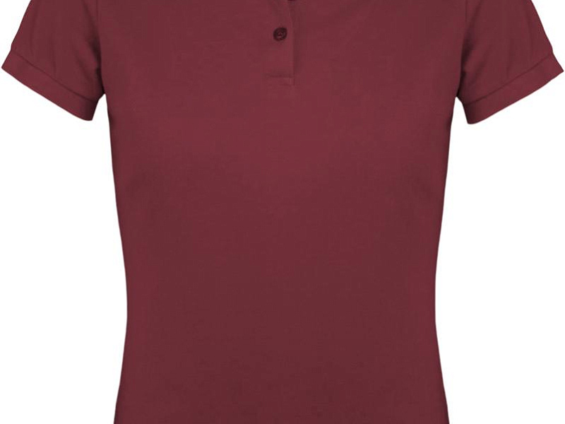 Рубашка поло женская Prime Women 200 бордовая