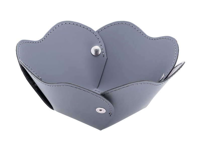 Корзина Corona, малая, серо-голубая