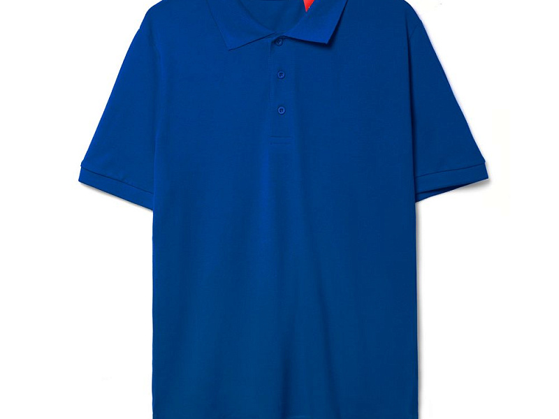 Рубашка поло мужская Adam, ярко-синяя