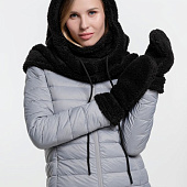 Балаклава-капюшон Flocky, черная