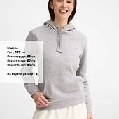 Толстовка женская Spencer Women, серый меланж