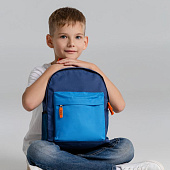 Рюкзак детский Kiddo, синий с голубым