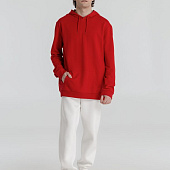 Толстовка с капюшоном унисекс Hoodie, красная