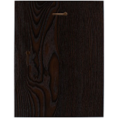 Плакетка Plaque, большая, венге с золотистой пластиной