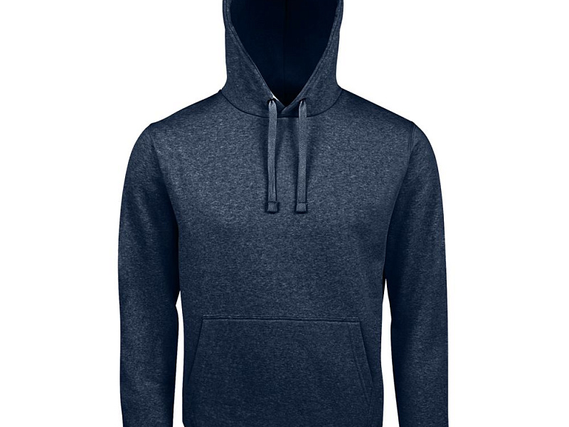 Толстовка унисекс Spencer, синий меланж