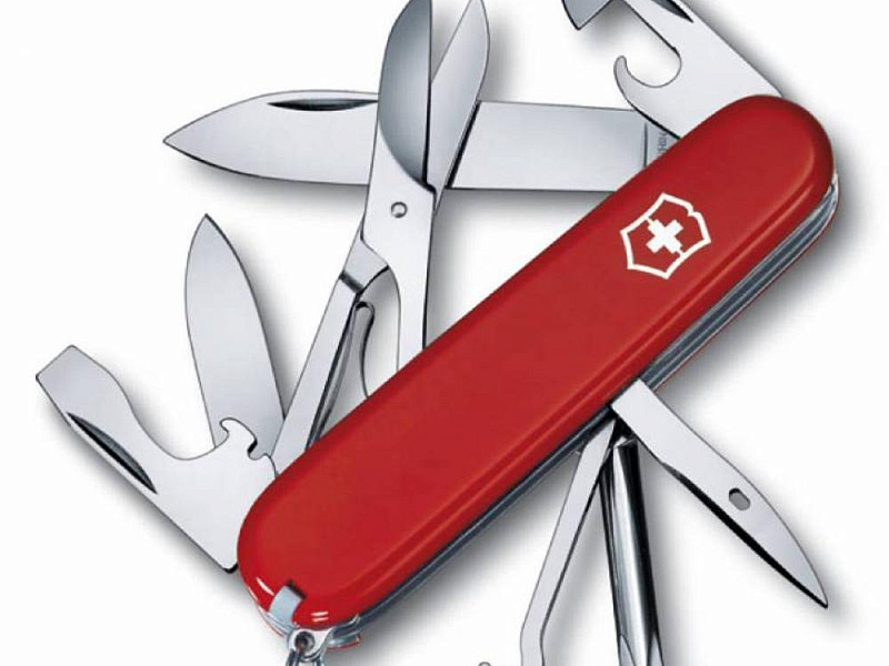 Офицерский нож Super Tinker 91, красный