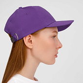 Бейсболка Buffalo, темно-фиолетовая