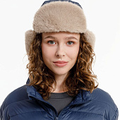 Шапка-ушанка Wasa, темно-синяя