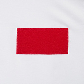 Основа Velkro S для крепления шевронов на липучке, красная